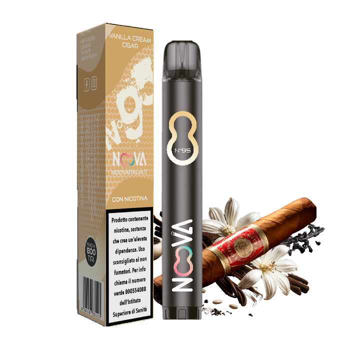 NOOVA 800 - Vanilla Cream Cigar [Box da 10 Confezioni]