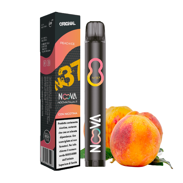NOOVA 800 - Peach Ice [Box da 10 Confezioni]