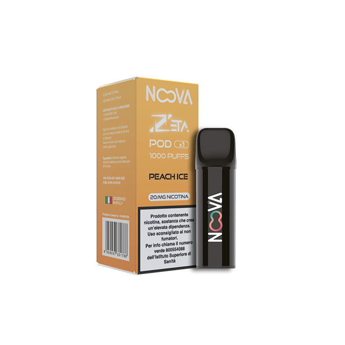 ZETA POD Peach [Box da 10 Confezioni]