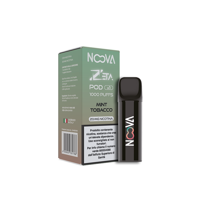 ZETA POD Mint Tobacco [Box da 10 Confezioni]