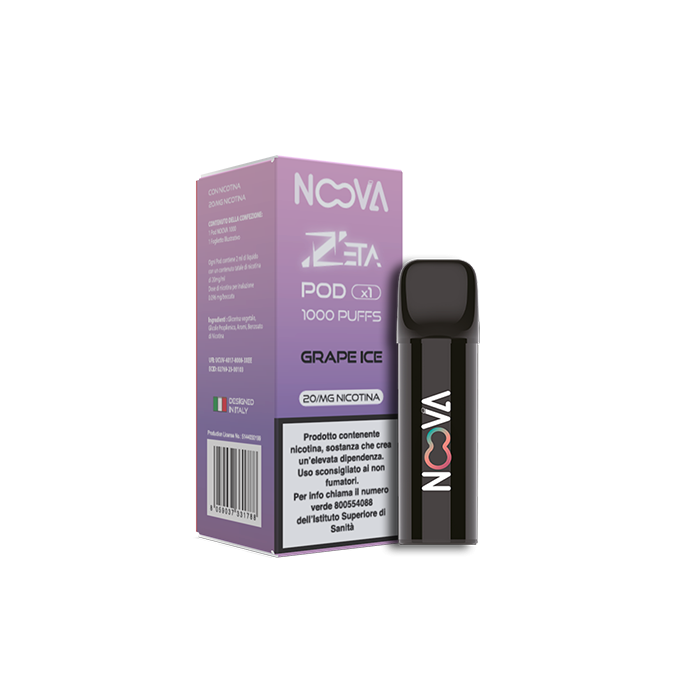 ZETA POD Grape Ice [Box da 10 Confezioni]
