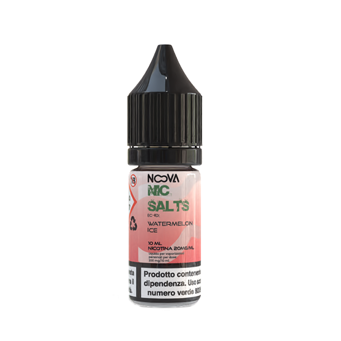 NIC SALTS - Watermelon Ice - 10ml (Box da 5 Pezzi)