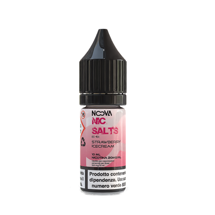 NIC SALTS - Strawberry Ice Cream - 10ml (Box da 5 Pezzi)