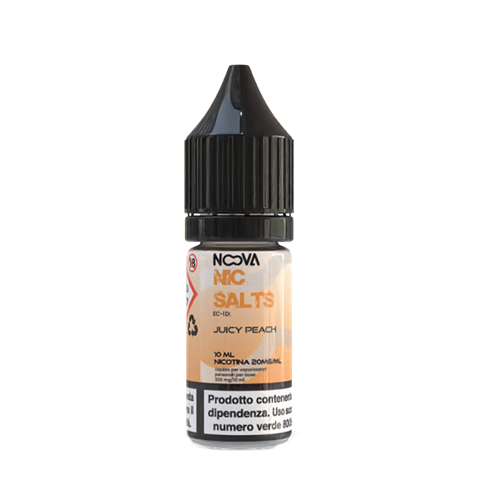 NIC SALTS - Juicy Peach - 10ml (Box da 5 Pezzi)