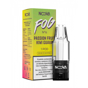 FOG POD Passion Fruit Kiwi Guava [Box da 10 Confezioni]